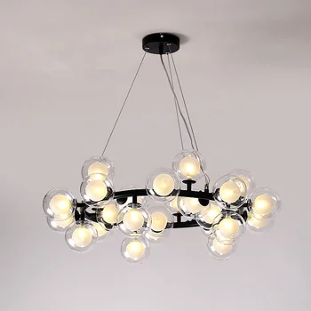 LED Postmodern Nordic Iron Glass Bubbles Designer LED Lamp LED Light.Pendant Lights.Pendant Lamp.Pendant light For Dinning Room 
LED Postmodern Nordic Iron Glass Bubbles Designer LED Lamp LED Light.Pendant Lights.Pendant Lamp.Pendant light For Dinning Room