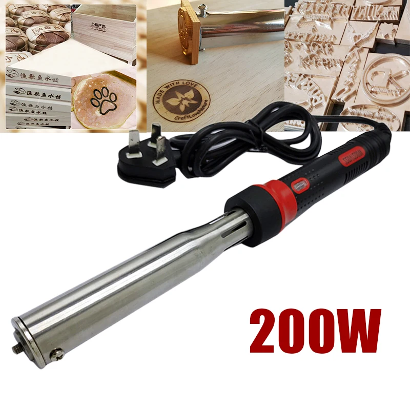 New Portable 200W Iron Stamping Tool Machine Leather Heat Embosser Wood Brass Bronzing Emboss Printing Tool
New Portable 200W Iron Stamping Tool Machine Leather Heat Embosser Wood Brass Bronzing Emboss Printing Tool
