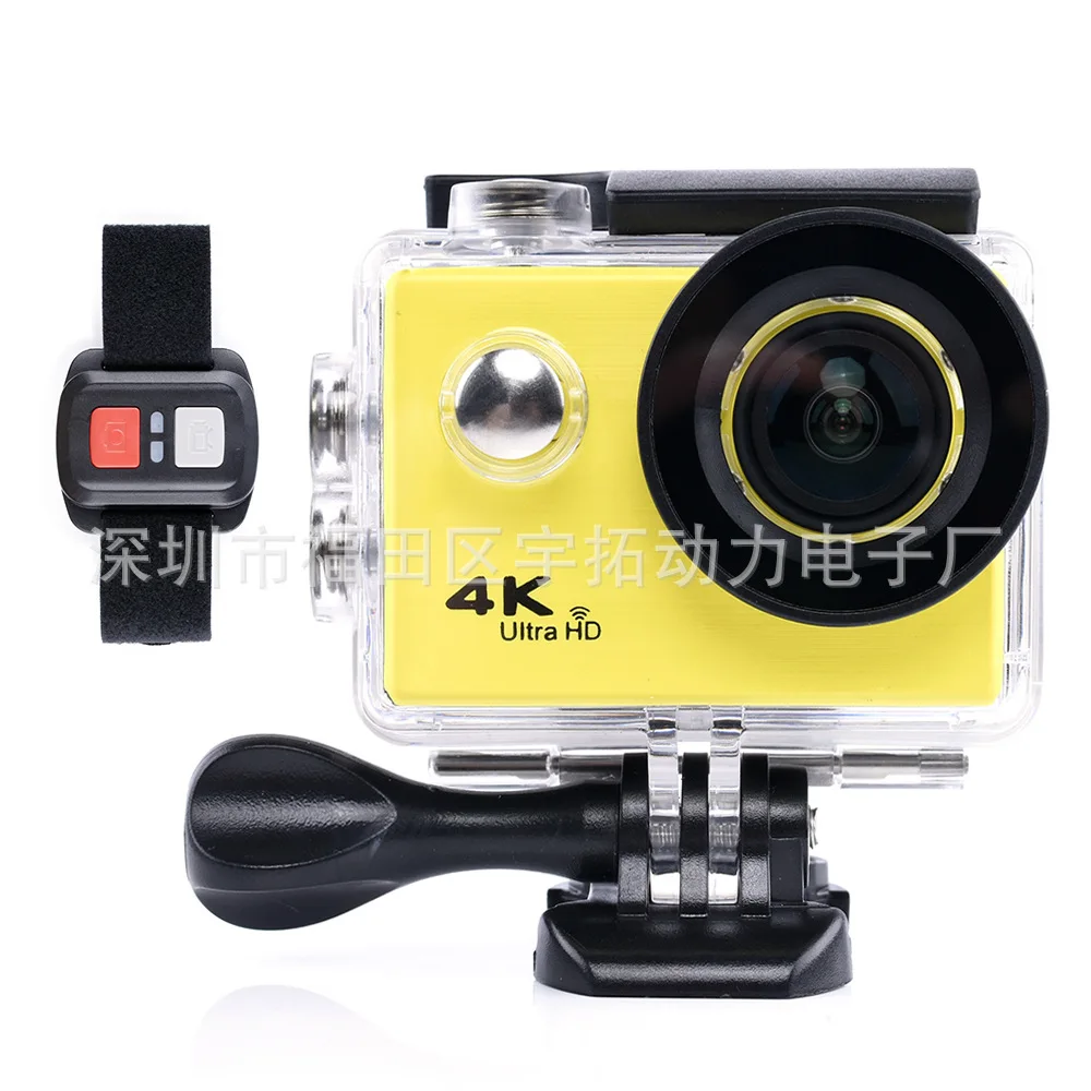 

F71R Outdoor Ultra Large Wide-angle Ultra-High-definition 4K Camera WiFi with Remote Control Waterproof Diving Action Camera DV