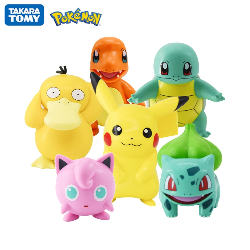 Original Pokemon Pikachu Figures Dolls Cartoon Pokémon Squirtle Charmander Psyduck Purin Anime Model Toys Kids Birthday Gift
Original Pokemon Pikachu Figures Dolls Cartoon Pokémon Squirtle Charmander Psyduck Purin Anime Model Toys Kids Birthday Gift