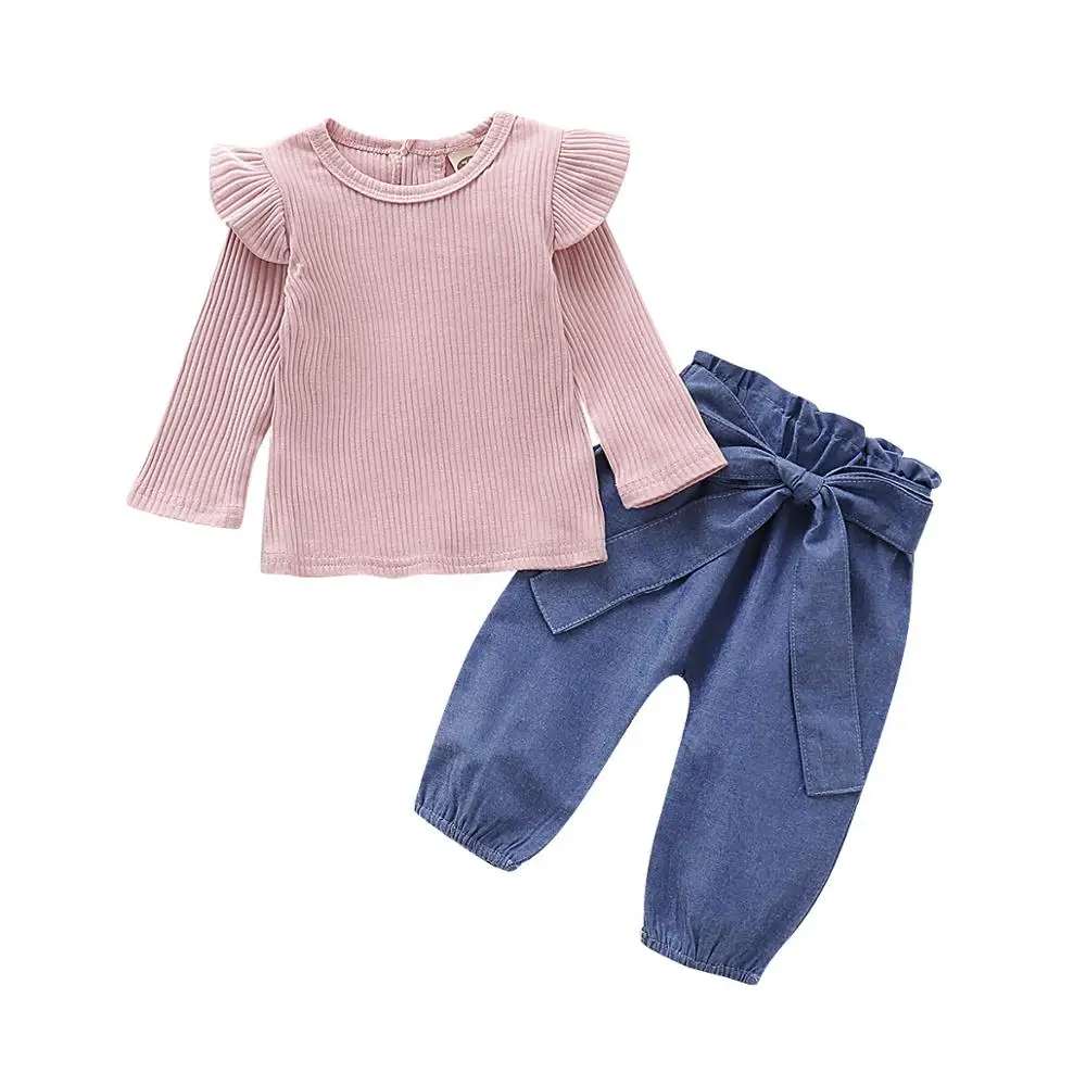 MLIANCEL baby clothing set pink blouse bow pants 2 pcs girls clothing set autumn baby outfit
MLIANCEL baby clothing set pink blouse bow pants 2 pcs girls clothing set autumn baby outfit