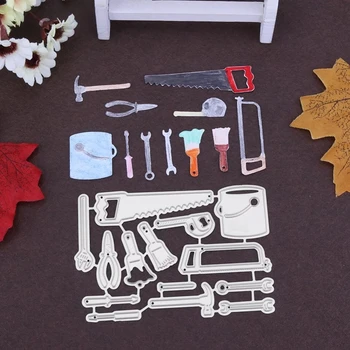 Saw Bucket Tool Set Metal Cutting Dies Stencils For DIY Scrapbooking Decorative Embossing Suit Paper Cards Die Cutting Template
Saw Bucket Tool Set Metal Cutting Dies Stencils For DIY Scrapbooking Decorative Embossing Suit Paper Cards Die Cutting Template