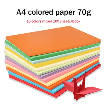 100 Sheets Of Color A4 Copy Paper Color Printing Paper Advertising Paper 10 Colors Mixed Handmade Color Origami Diy Crafts
100 Sheets Of Color A4 Copy Paper Color Printing Paper Advertising Paper 10 Colors Mixed Handmade Color Origami Diy Crafts