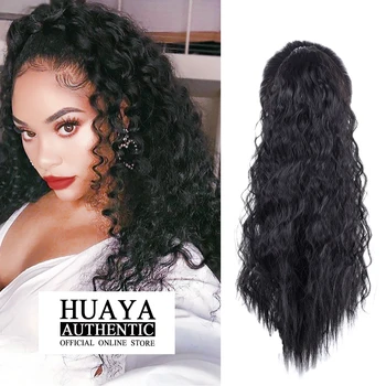 HUAYA Claw Clip Long Corn Curly Ponytail Extension Hair With Drawstring Heat Resistant Fiber Synthetic Daily Ponytail Wig
HUAYA Claw Clip Long Corn Curly Ponytail Extension Hair With Drawstring Heat Resistant Fiber Synthetic Daily Ponytail Wig