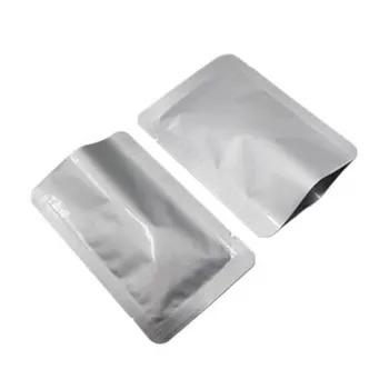 100PCS Open Top Vacuum Heat Seal Mylar Foil Bag Silver Pure Aluminum Foil Package Bags Sugar Coffee Powder Spice Packaging Pouch
100PCS Open Top Vacuum Heat Seal Mylar Foil Bag Silver Pure Aluminum Foil Package Bags Sugar Coffee Powder Spice Packaging Pouch