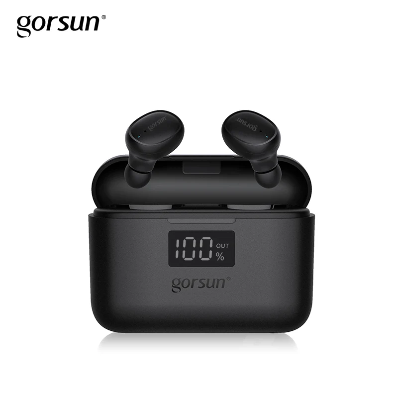 Gorsun V8s TWS 5.0 Wireless Bluetooth Earbuds In-Ear Fingerprint Touch Stereo Wireless Earphones with 1800mAh Charging Box
Gorsun V8s TWS 5.0 Wireless Bluetooth Earbuds In-Ear Fingerprint Touch Stereo Wireless Earphones with 1800mAh Charging Box