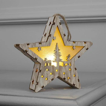 Figure wooden star "Christmas tree and deer", 14х13х3 cm, baht (set), 1 LED, T / WHITE 4364298
Figure wooden star "Christmas tree and deer", 14х13х3 cm, baht (set), 1 LED, T / WHITE 4364298