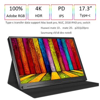 17.3" IPS 4K Portable HDR Gaming Monitor For Switch PS4 Pro Xbox 60Hz HDMI Computer Monitor PC Laptop Phone Second Screen
17.3" IPS 4K Portable HDR Gaming Monitor For Switch PS4 Pro Xbox 60Hz HDMI Computer Monitor PC Laptop Phone Second Screen