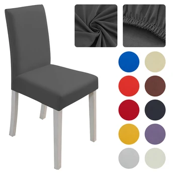 Chair Cover Spandex Stretch Elastic Slipcovers for Dining Room Kitchen Wedding Banquet Hotel 1x Solid Color Spandex / Polyester
Chair Cover Spandex Stretch Elastic Slipcovers for Dining Room Kitchen Wedding Banquet Hotel 1x Solid Color Spandex / Polyester