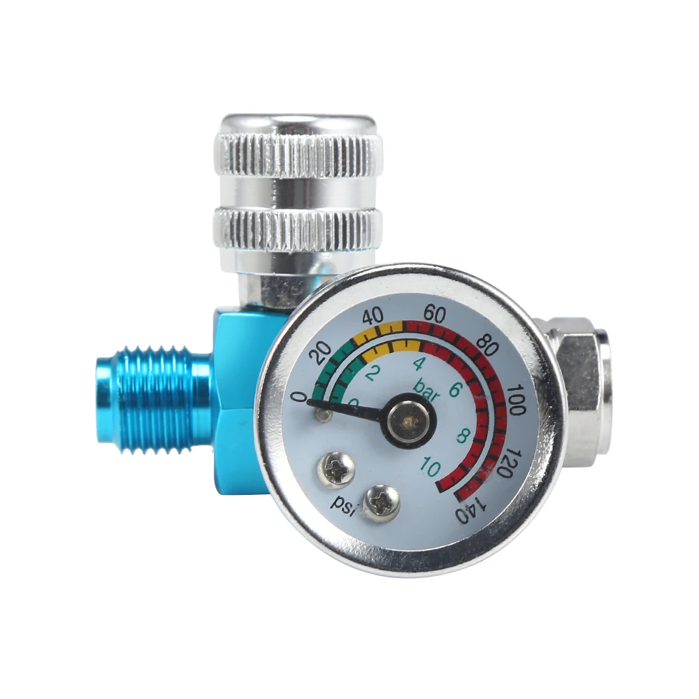 Spray Gun Regulator Air Pressure Regulator Auto Paint Gun Air Regulator Tool Pressure Gauge Adjustable Regulating Gauge Air Tool
Spray Gun Regulator Air Pressure Regulator Auto Paint Gun Air Regulator Tool Pressure Gauge Adjustable Regulating Gauge Air Tool