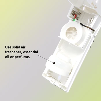 Hot 80ML White Fan Type Essential Oil Fragrance Machine Wall-mounted Tabletop Automatic Air Freshener with Light Sensor and Time 
Hot 80ML White Fan Type Essential Oil Fragrance Machine Wall-mounted Tabletop Automatic Air Freshener with Light Sensor and Time