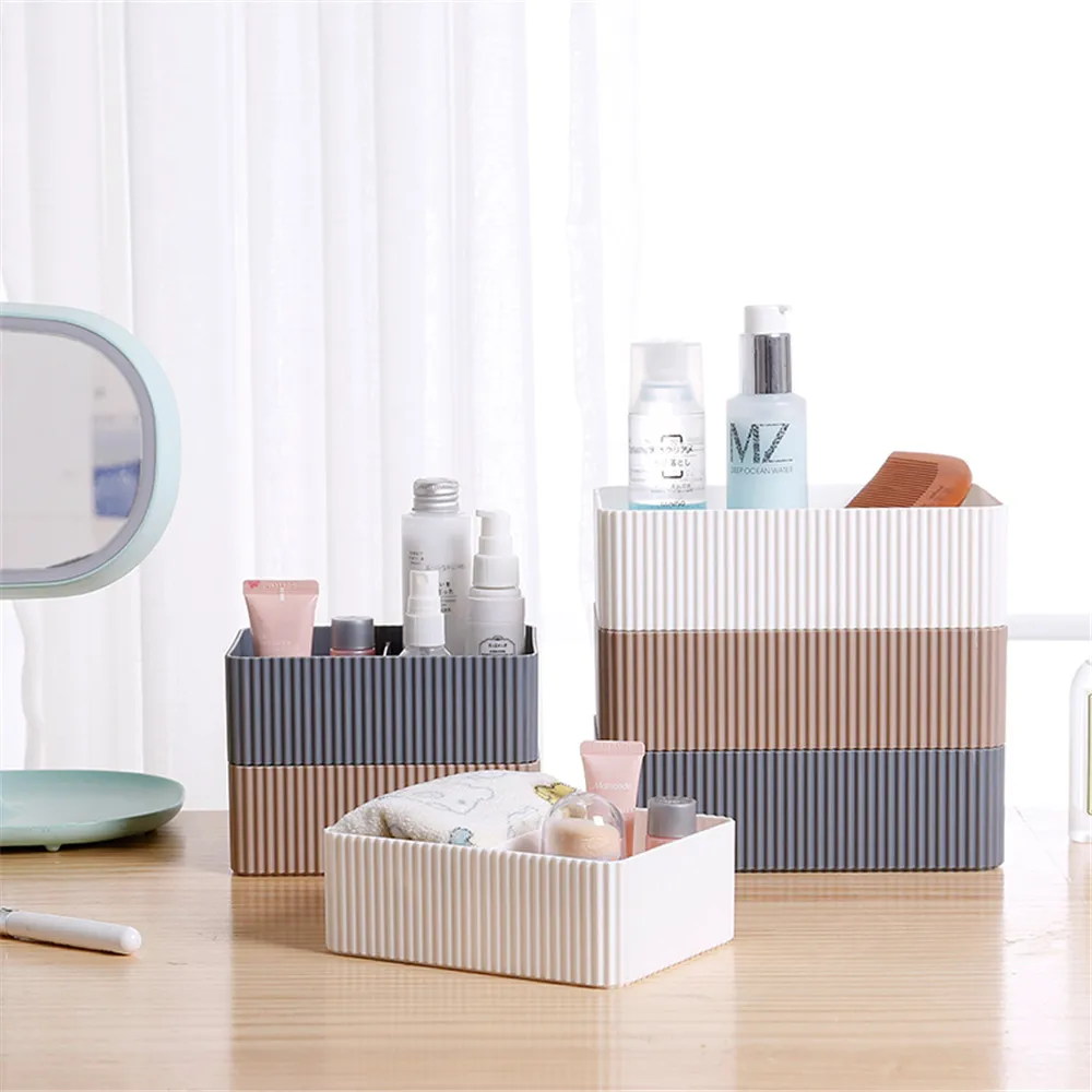 Plastic Makeup Organizer Kitchen Tableware Storage Box Sock Panties Storage Case Office Sundries Container Bathroom Organizer
Plastic Makeup Organizer Kitchen Tableware Storage Box Sock Panties Storage Case Office Sundries Container Bathroom Organizer