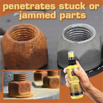 120ML Multipurpose Rust Cleaner Spray Derusting Spray Car Maintenance Cleaning Anti-Rust liquid Rust Remover Metal Polish z6
120ML Multipurpose Rust Cleaner Spray Derusting Spray Car Maintenance Cleaning Anti-Rust liquid Rust Remover Metal Polish z6