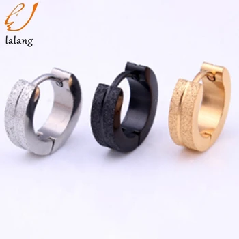 Fashion Hot Sale Titanium steel Ear Buckle Minimalist Stainless Steel Men Earrings Ear Clip Round Hoop Earrings 369819 
Fashion Hot Sale Titanium steel Ear Buckle Minimalist Stainless Steel Men Earrings Ear Clip Round Hoop Earrings 369819