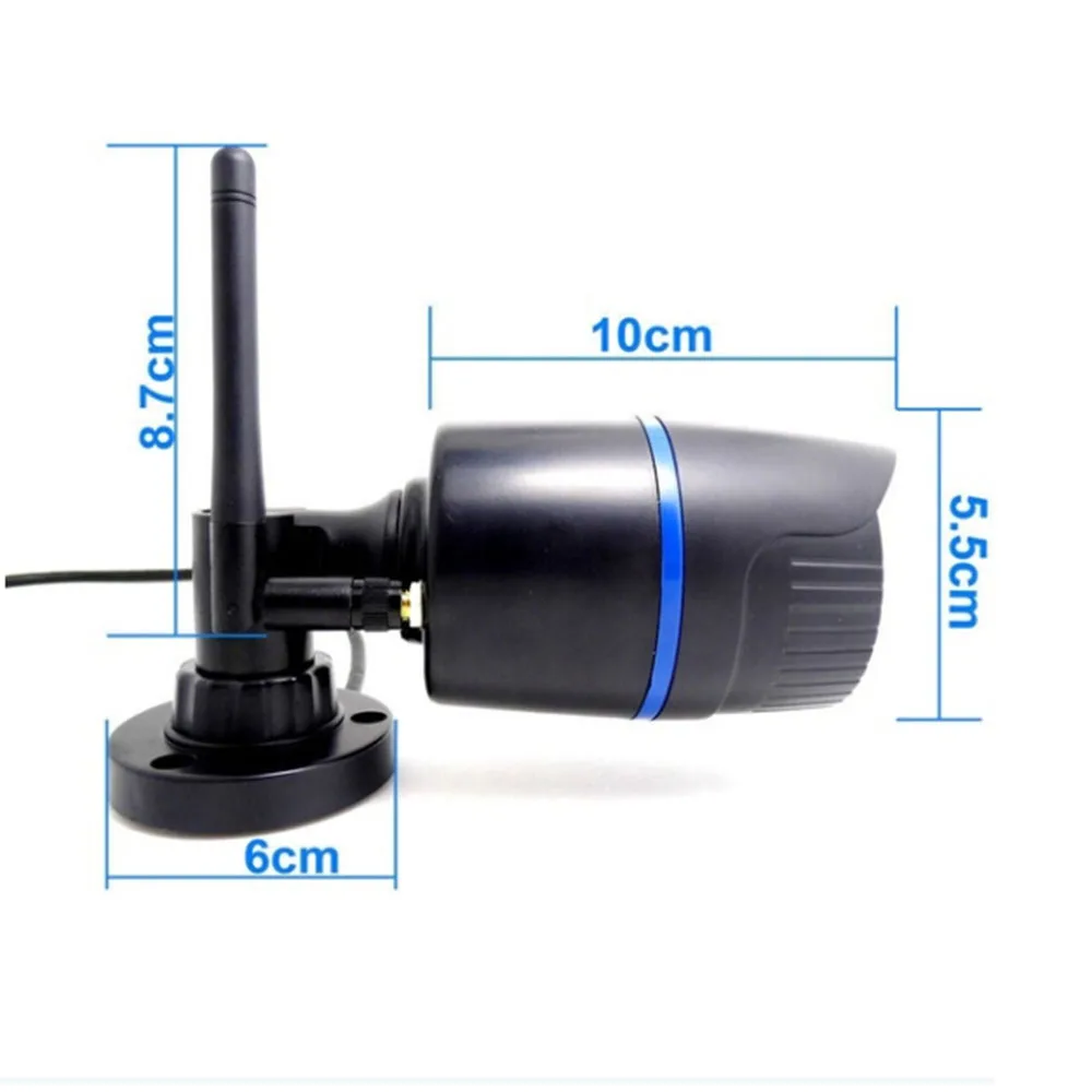 

720P Wifi IP Wireless Camera Support Motion Detection CCTV Outdoor Onvif 3.6mm Waterproof Night Vision Home P2P Cameras