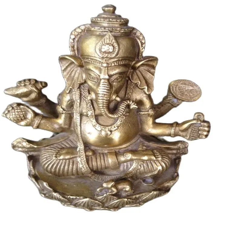 The Ancient Chinese Sculpture Copper Pair Of Feng Shui Four Hand Elephant Buddha Statues
The Ancient Chinese Sculpture Copper Pair Of Feng Shui Four Hand Elephant Buddha Statues