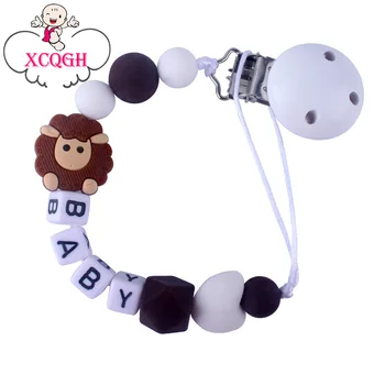 XCQGH Baby Pacifier Chain Silicone Beads Baby Products FDA Silicone Sheep Head Teether Pacifier Chain Clip
XCQGH Baby Pacifier Chain Silicone Beads Baby Products FDA Silicone Sheep Head Teether Pacifier Chain Clip