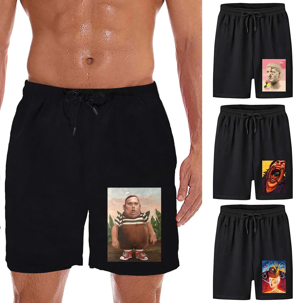 Summer Drawstring Shorts Men Casual Jogger Sweathshorts Workout Gym High Quality Shorts Male Fashion Funny Printed Short
Summer Drawstring Shorts Men Casual Jogger Sweathshorts Workout Gym High Quality Shorts Male Fashion Funny Printed Short