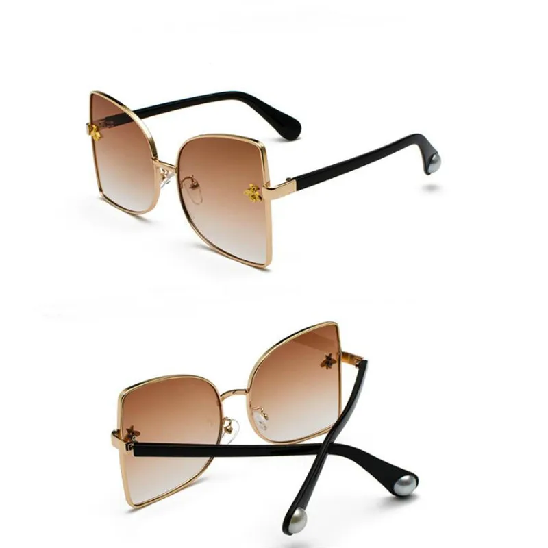 

Zowensyh Bee Sunglasses Titanium Frames Womens mens Sun glasses European Metal Plating Eyewear Sunglasses