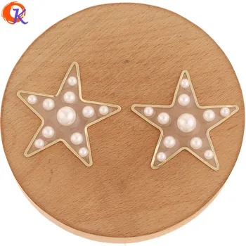 Cordial Design 40Pcs 42*43MM Jewelry Accessories/Hand Made/Imitation Pearl/Earrings Connectors/DIY Making/Earring Findings
Cordial Design 40Pcs 42*43MM Jewelry Accessories/Hand Made/Imitation Pearl/Earrings Connectors/DIY Making/Earring Findings