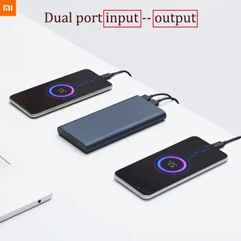 Xiaomi Mi Power Bank 3 10000mAh Fast charge version Micro-USB USB-C Two-way 18W Battery Travel Powerbank for iPhone for huawei
Xiaomi Mi Power Bank 3 10000mAh Fast charge version Micro-USB USB-C Two-way 18W Battery Travel Powerbank for iPhone for huawei