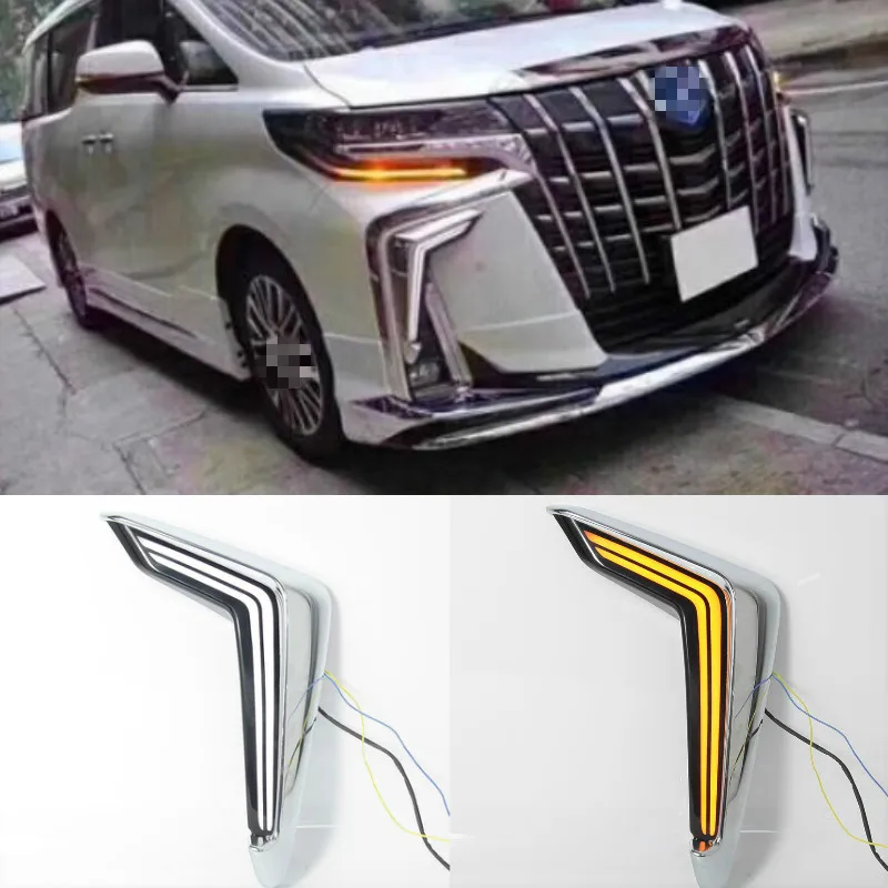 Дневные ходовые огни для Toyota Alphard 2018 2019, дневные ходовые огни, противотуманные фары с ходовым поворотным сигналом, ночные, синие, 2 светодиодный т.
Дневные ходовые огни для Toyota Alphard 2018 2019, дневные ходовые огни, противотуманные фары с ходовым поворотным сигналом, ночные, синие, 2 светодиодный т.