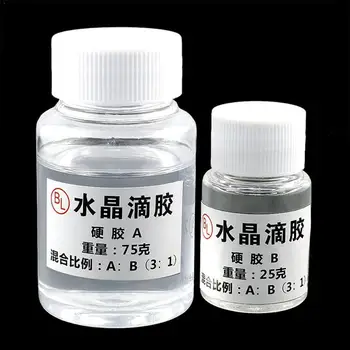 75g+25g Multi-function Crystal Glue Ultra-transparent Glue Epoxy Quick Sealant Component Ab Crystal Drying Two Resin Z4J7
75g+25g Multi-function Crystal Glue Ultra-transparent Glue Epoxy Quick Sealant Component Ab Crystal Drying Two Resin Z4J7