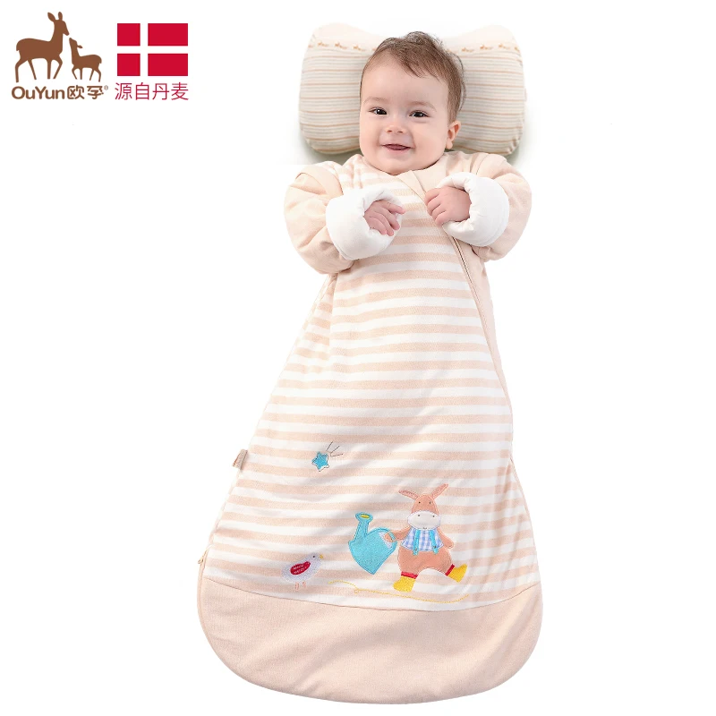 OuYun Baby sleeping bag baby one piece sleeping bag thickened sleeping bag 0-2 years old baby anti kicking baby sleeping bag
OuYun Baby sleeping bag baby one piece sleeping bag thickened sleeping bag 0-2 years old baby anti kicking baby sleeping bag