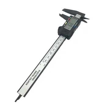 Vernier Caliper 0-150mm Measuring Tool Plastic LCD Digital Electronic Carbon Fiber Ruler Gauge Micrometer 
Vernier Caliper 0-150mm Measuring Tool Plastic LCD Digital Electronic Carbon Fiber Ruler Gauge Micrometer
