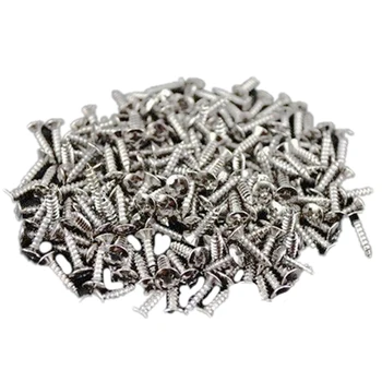 100pcs Guitar Pickguard Screws For Fender Strat/Tele Electric Guitar Bass silver
100pcs Guitar Pickguard Screws For Fender Strat/Tele Electric Guitar Bass silver