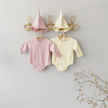 5073 Hot Sale Baby Romper with Hat Spring And Autumn Infant Long Sleeve Romper Baby Ear Edge One Piece Creeper Suit for Boy Girl
5073 Hot Sale Baby Romper with Hat Spring And Autumn Infant Long Sleeve Romper Baby Ear Edge One Piece Creeper Suit for Boy Girl