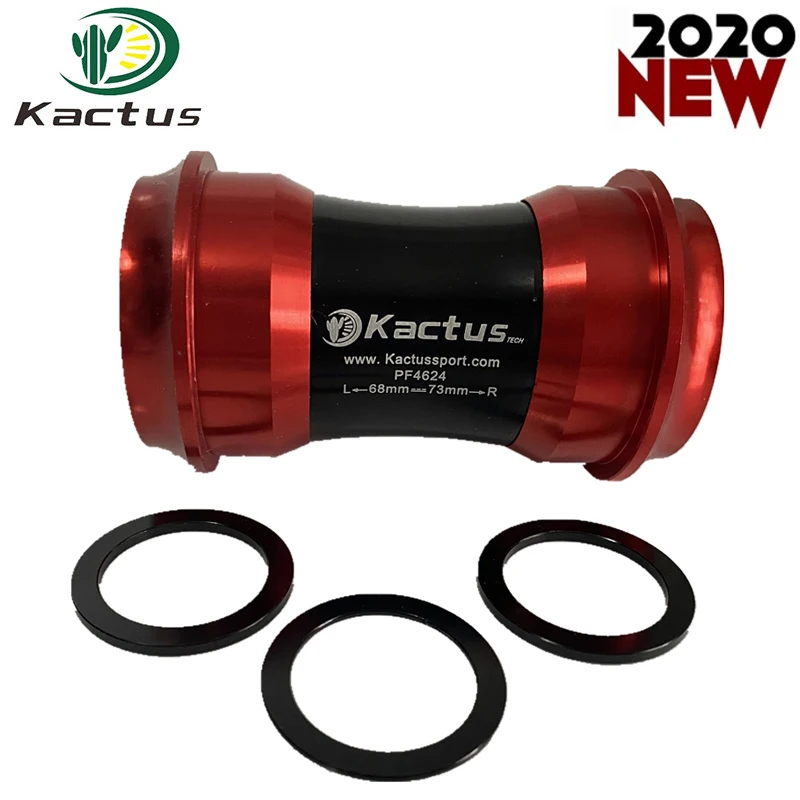 

Kactus PF30 PF3024 Bicycle Ceramic Bearing Bottom Brackets for MTB Bike 68 / 73mm Press Fit BB Axis Parts for SRAM GXP Crankset