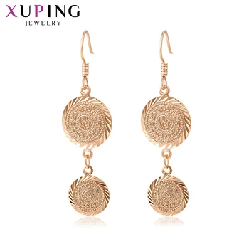 

Xuping Trendy Party Temperament Earrings New Design Gold Color Plated Jewelry for Women Sweet Little Fresh Gifts 99017