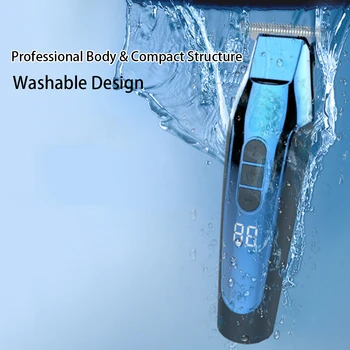 Electric Hair Clipper Rechargeable Low Noise Hair Trimmer Hair Cutting Machine Home Use Adult Children Washable LCD Hair Cutting
Electric Hair Clipper Rechargeable Low Noise Hair Trimmer Hair Cutting Machine Home Use Adult Children Washable LCD Hair Cutting