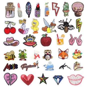Animal Elf Iron On Embroidery Patches Cute DIY Creative Badges Hot Transfer Stickers Sew On Clothes Denim Sequin Appliques F
Animal Elf Iron On Embroidery Patches Cute DIY Creative Badges Hot Transfer Stickers Sew On Clothes Denim Sequin Appliques F