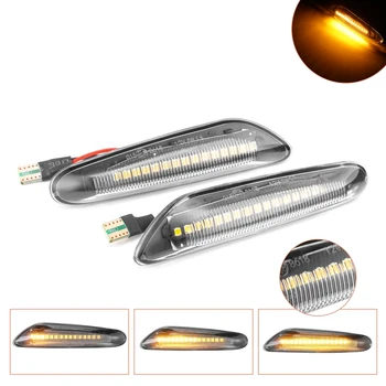 2pcs for BMW Led Dynamic Side Marker Turn Signal Light Sequential Blinker Light for E90 E91 E92 E93 E60 E87 E82 E46 Error Free
2pcs for BMW Led Dynamic Side Marker Turn Signal Light Sequential Blinker Light for E90 E91 E92 E93 E60 E87 E82 E46 Error Free