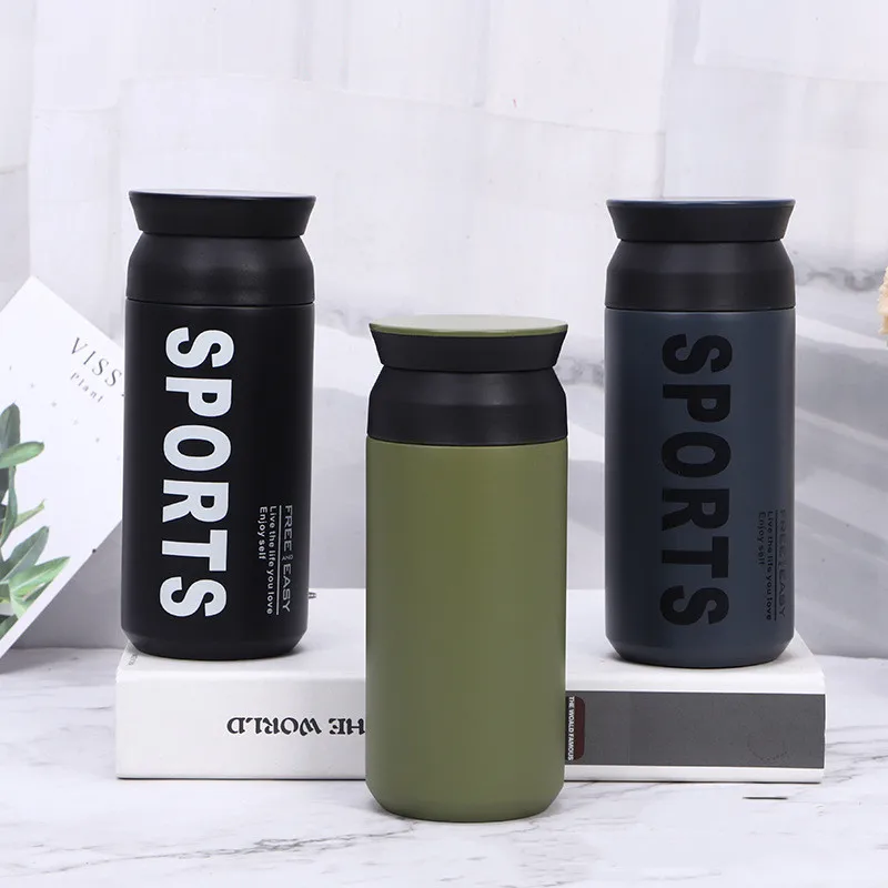 Creative 350ml Stainless Steel Coffee Vacuum Flask Fashion Sport Thermal Water Bottle Travel Thermocup
Creative 350ml Stainless Steel Coffee Vacuum Flask Fashion Sport Thermal Water Bottle Travel Thermocup