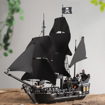 Pirates of the Caribbean The Black Pearl Ship 16006 Blocks Bricks lelepined 4184 Blocks Toys for children Kids Birthday Gifts
Pirates of the Caribbean The Black Pearl Ship 16006 Blocks Bricks lelepined 4184 Blocks Toys for children Kids Birthday Gifts