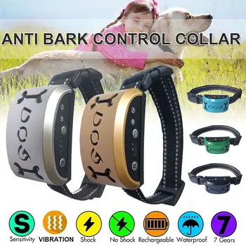Dog Training Collar Pet Waterproof Rechargeable Barking Sound Vibrate Vibration Anti Bark Control Trigger Vibration Collar
Dog Training Collar Pet Waterproof Rechargeable Barking Sound Vibrate Vibration Anti Bark Control Trigger Vibration Collar