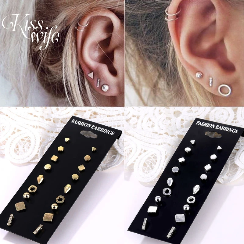 Mixed Small Earrings Set Simple Geometric Stud Earrings for Women Girls Tiny Ear Studs Pendientes Small Earrings Fashion Jewelle
Mixed Small Earrings Set Simple Geometric Stud Earrings for Women Girls Tiny Ear Studs Pendientes Small Earrings Fashion Jewelle