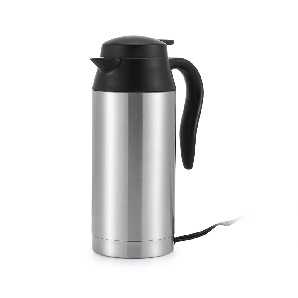 12V 750ML Stainless Steel Car Coffee Cup Car Auto Adapter Heated Travel Heating Cup Kettle with Sealed Rubber Band
12V 750ML Stainless Steel Car Coffee Cup Car Auto Adapter Heated Travel Heating Cup Kettle with Sealed Rubber Band