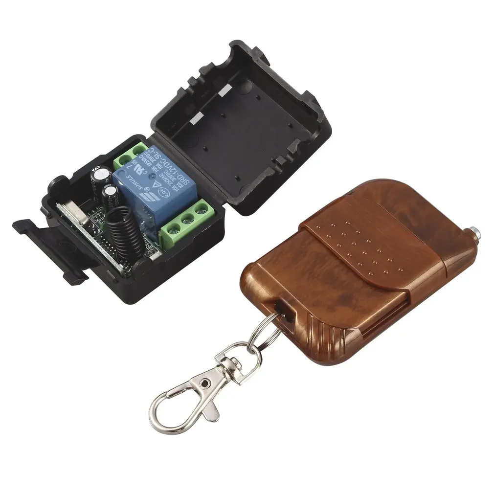relay 1pc DC 12v 10A relay 1CH wireless RF Remote Control Switch Transmitter+ Receiver Newest
relay 1pc DC 12v 10A relay 1CH wireless RF Remote Control Switch Transmitter+ Receiver Newest