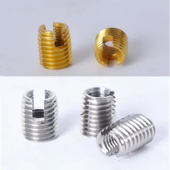2-10PCS M2 M2.5 M3 M4 M5 M6 M8 M10 M12 Self Tapping thread insert Screw Bushing 302 slotted type Wire Thread Repair Insert
2-10PCS M2 M2.5 M3 M4 M5 M6 M8 M10 M12 Self Tapping thread insert Screw Bushing 302 slotted type Wire Thread Repair Insert