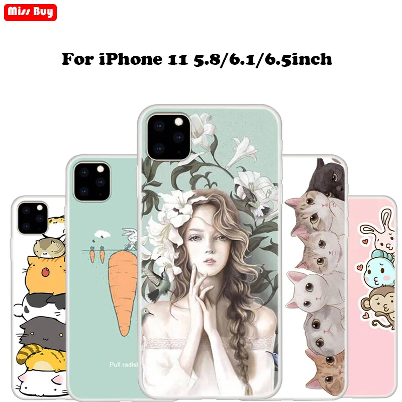 For iPhone 11 Pro Max 2019 Case Ultra Slim Cartoon Girl Soft Silicone Phone Case Fundas for iPhone X XS Max XR 7 8 6 Plus Cover
For iPhone 11 Pro Max 2019 Case Ultra Slim Cartoon Girl Soft Silicone Phone Case Fundas for iPhone X XS Max XR 7 8 6 Plus Cover