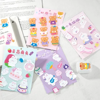 Cute Cartoon Bear Rabbit Candy Series Stickers DIY Scrapbook Creative Office Computer Learning Stationery Hand Account Sticker
Cute Cartoon Bear Rabbit Candy Series Stickers DIY Scrapbook Creative Office Computer Learning Stationery Hand Account Sticker