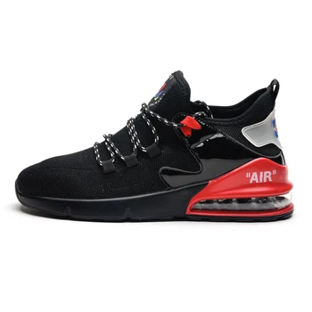 New Design Black Red Breathable Men Air Running Shoes Athletic Trainers Fashion Air Bounce Men Sport Shoes zapatillas deportiva
New Design Black Red Breathable Men Air Running Shoes Athletic Trainers Fashion Air Bounce Men Sport Shoes zapatillas deportiva
