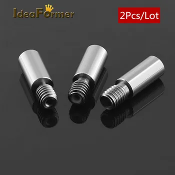 2Pcs 3D Printer Chimera Extruder Throat Heat break V6 Dual Head Upgrade 2 in 1 out Hot End J-head throat for 1.75/3.0mm filament
2Pcs 3D Printer Chimera Extruder Throat Heat break V6 Dual Head Upgrade 2 in 1 out Hot End J-head throat for 1.75/3.0mm filament