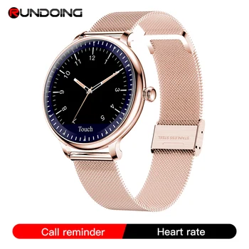 RUNDOING NY12 Stylish women smart watch Round Screen smartwatch for Girl Heart rate monitor compatible For Android and IOS
RUNDOING NY12 Stylish women smart watch Round Screen smartwatch for Girl Heart rate monitor compatible For Android and IOS