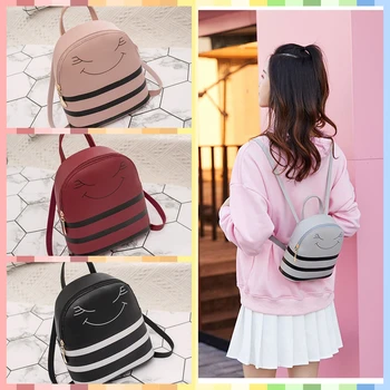 2020 Fashion Bagpacks Portable Kawaii Bag For Women Girl Smiling Face Anime Small Mochila Female Phone Bag Korean Style Bagpack
2020 Fashion Bagpacks Portable Kawaii Bag For Women Girl Smiling Face Anime Small Mochila Female Phone Bag Korean Style Bagpack