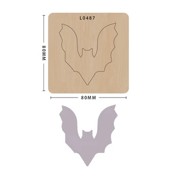 Animal knife mold mold wood mold cutting die decoration, model L0487, suitable for common die cutting machines on the market 
Animal knife mold mold wood mold cutting die decoration, model L0487, suitable for common die cutting machines on the market